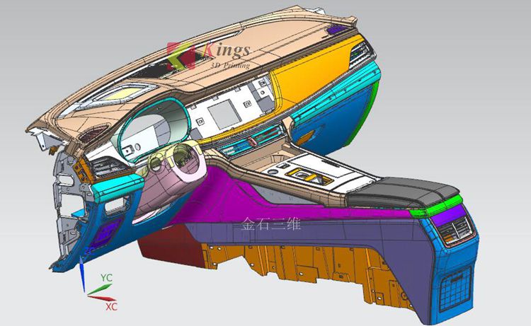 深挖兩年，秋平模型借助金石3D打印機(jī)崛起為重慶汽車手板之最