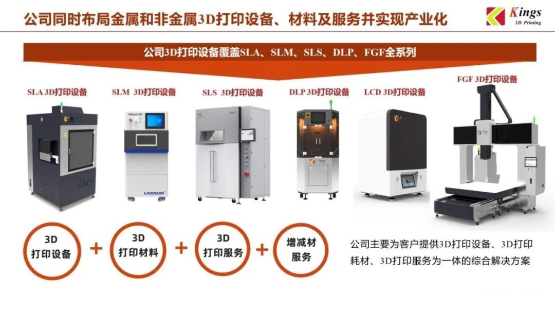 金石三維：全國19個生產(chǎn)基地，超1000臺3D打印設(shè)備